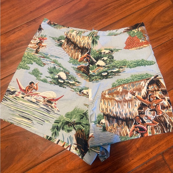 Reformation Pants - Reformation Multicolor Tropical Print Shorts